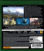 Xbox ONE Grand Theft Auto 5 Back CoverThumbnail